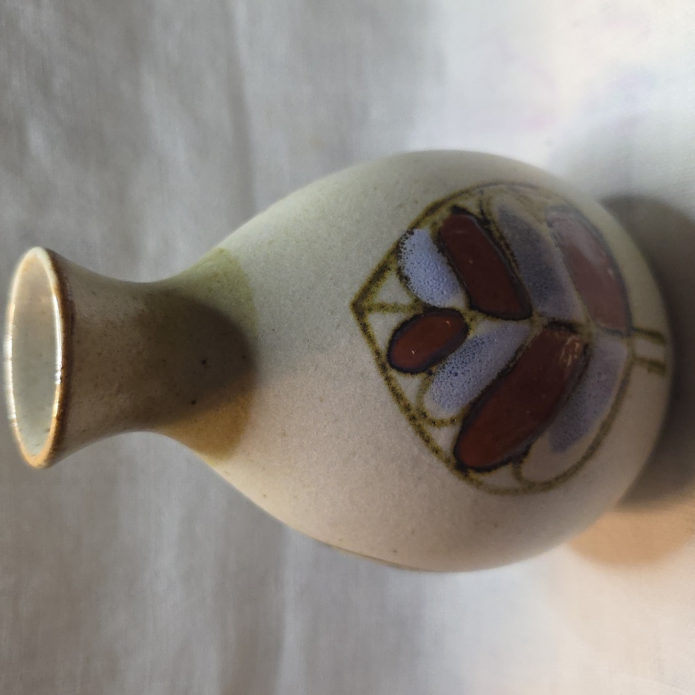 Vintage Knobler Bud Vase, Mid Century Modern, Made In Japan